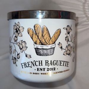 Bath and Body Works French Baguette 3 wick candle